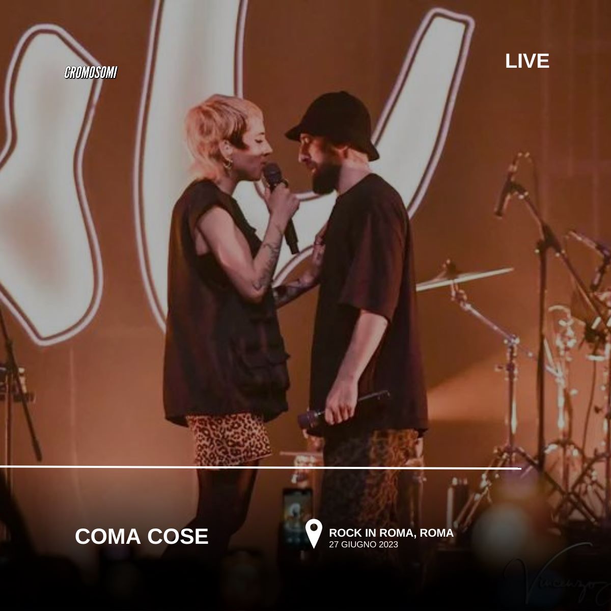 Coma Cose Rock in Roma 2023