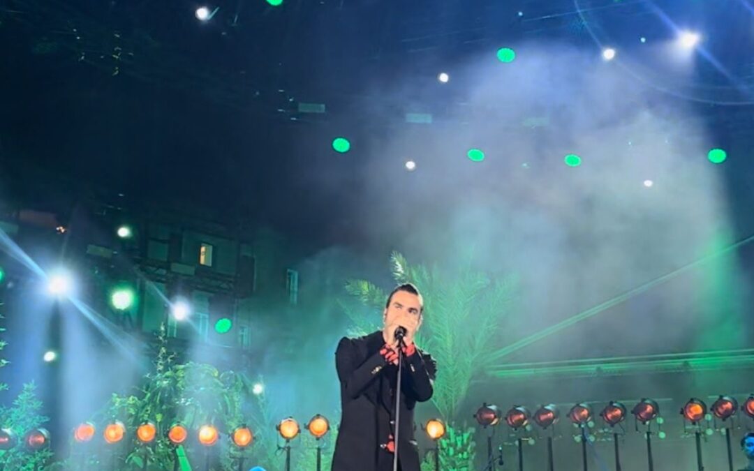 Tropico a Piazza Del Plebiscito: uno show senza precedenti per la sua gente