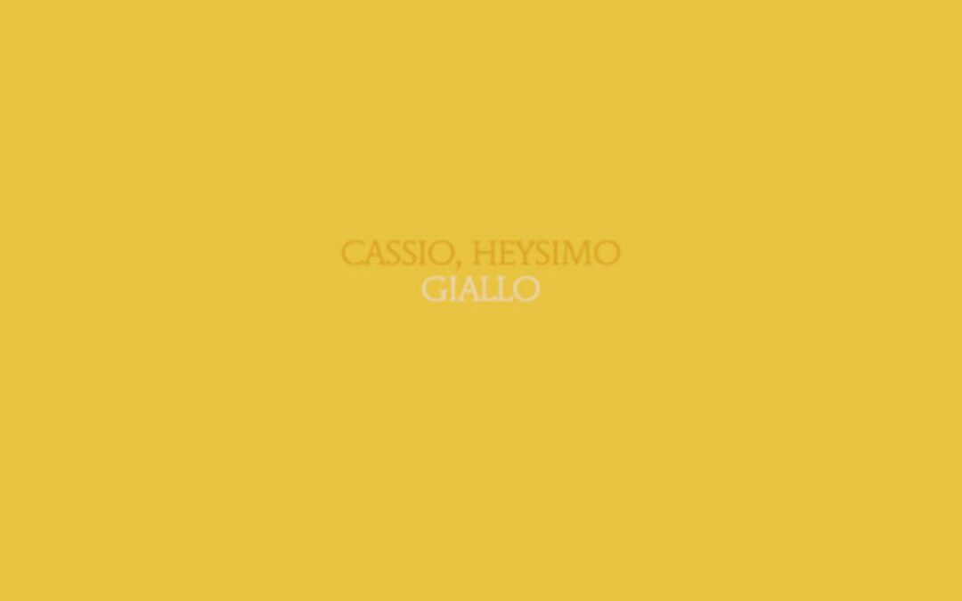 “Giallo”: il nuovo singolo di Cassio che sa un po’ di nostalgia