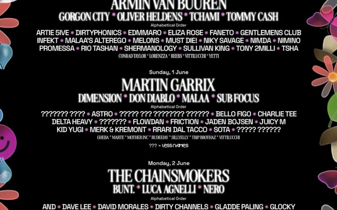 Nameless Festival 2025: tre giorni di musica elettronica tra innovazione e spettacolo