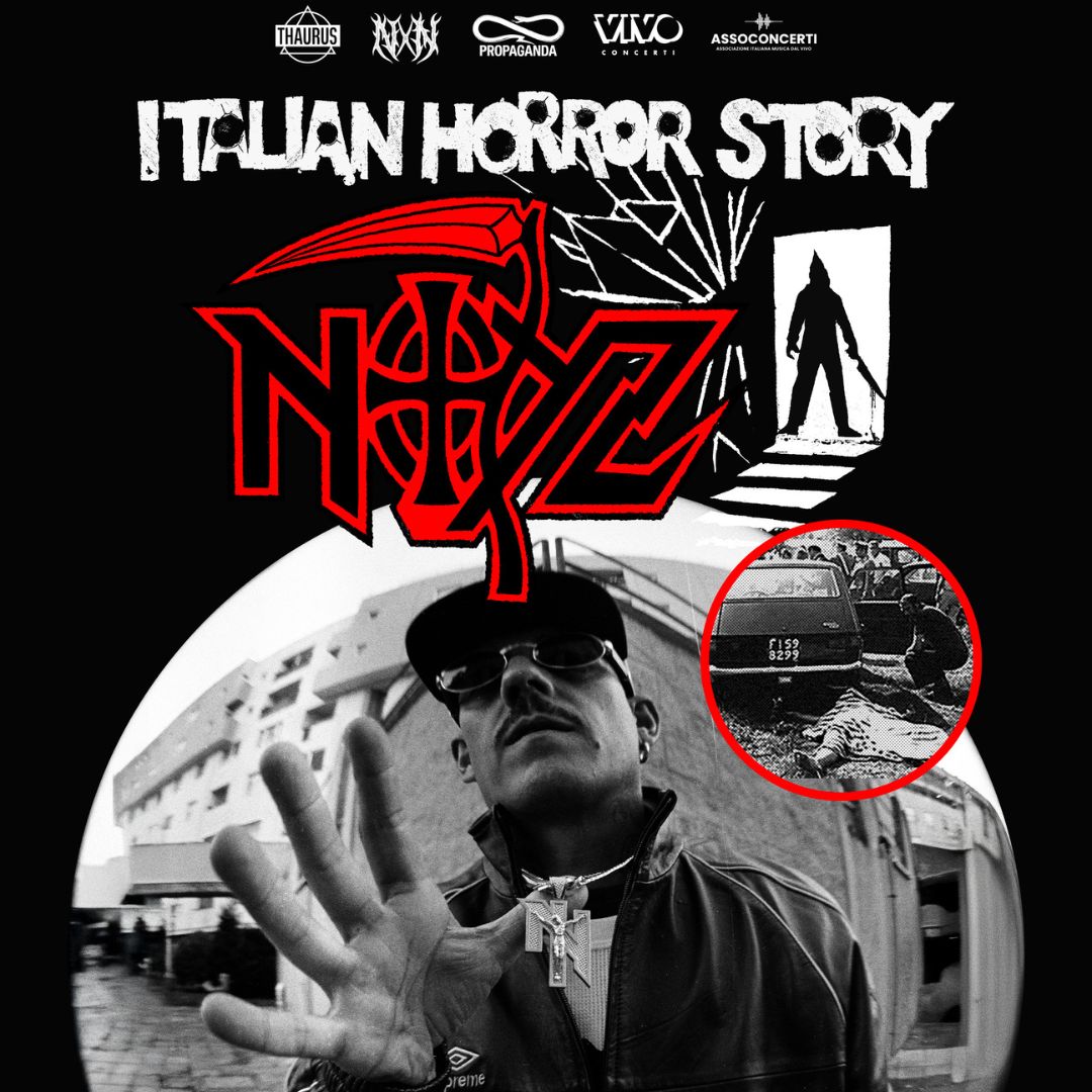 Noyz Narcos nei palazzetti con “Italian Horror Story 2026”