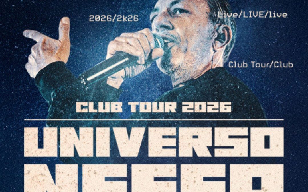 Neffa in tour: “Universo Neffa” accende i club italiani nel 2026