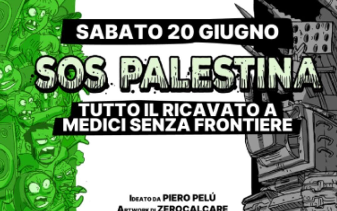S.O.S. PALESTINA 2: cresce la lineup per il grande concerto di Piero Pelù a Firenze