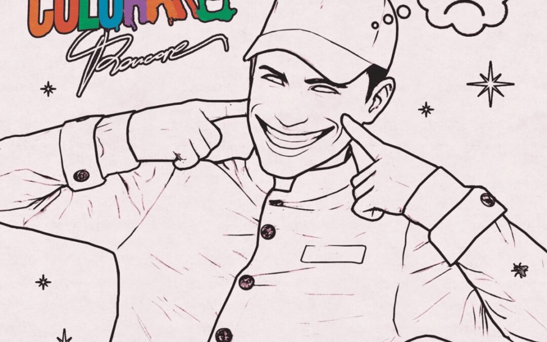 Rancore non è mai stato così variopinto: è fuori “Tarek da Colorare”