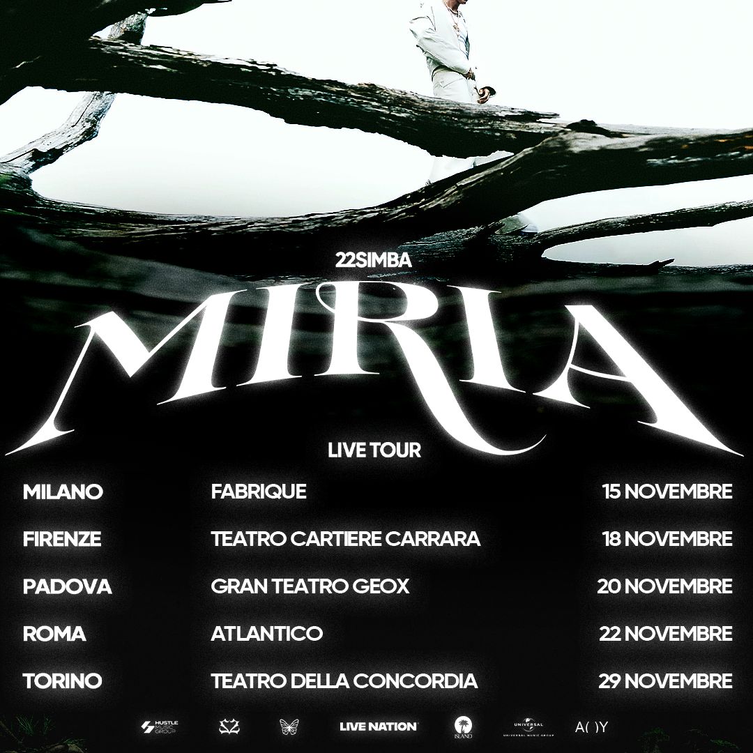 22simba Miria Live Tour