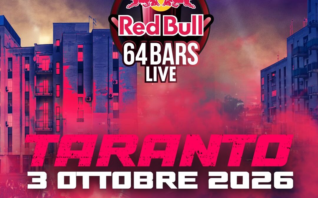 Il rap si sposta ancora a Sud: il Red Bull 64 Bars Live infiamma le “Case Bianche” di Taranto
