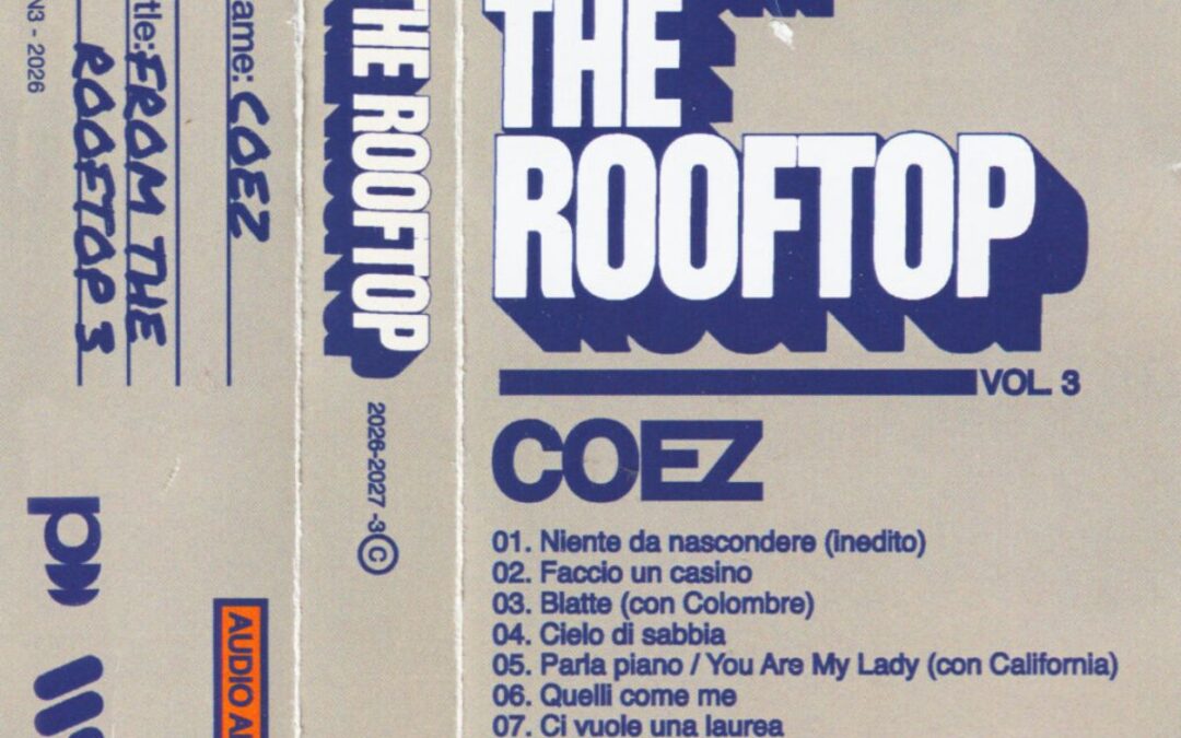 Quando il tetto diventa racconto: il ritorno di Coez “From the Rooftop 3”