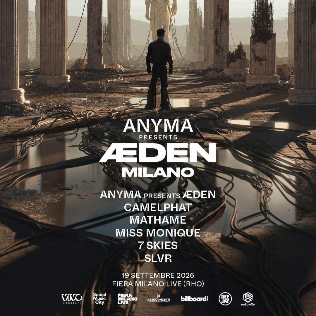 ÆDEN sbarca a Milano: Anyma porta a Fiera Milano Live lo show elettronico più imponente della stagione