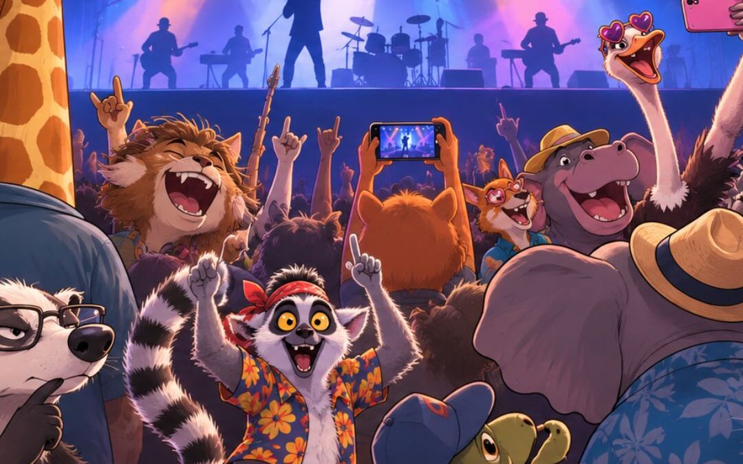 La fauna dei concerti estivi