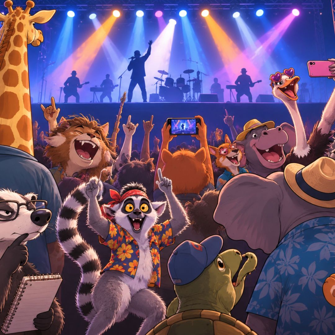 La fauna dei concerti estivi