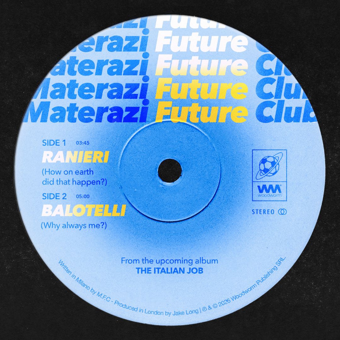 Il post-punk incontra la Premier League: i Materazi Future Club annunciano “Ranieri / Balotelli”