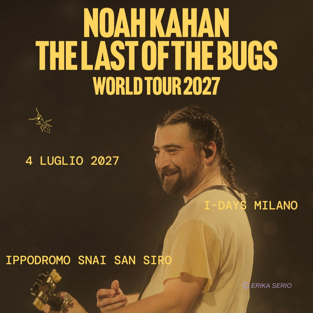 Noah Kahan agli I-DAYS 2027
