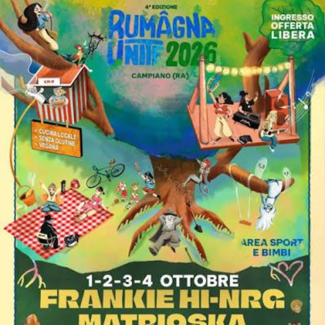Le Radici del Futuro: a Campiano torna Rumâgna Unite con Frankie Hi-NRG e Folkstone