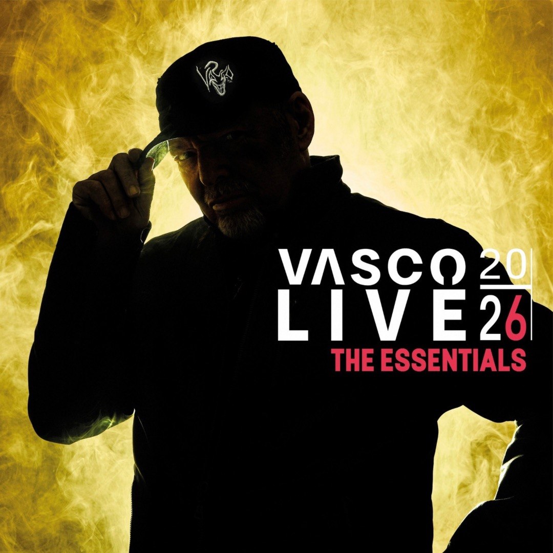 VASCO LIVE 20|26 – THE ESSENTIALS: Vasco Rossi lancia il nuovo album dal vivo con “Marea” e il primo Tiny Vinyl italiano
